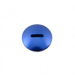 Verschlußschraube - Alu blau - (Kupplungseinstellung) - ohne O-Ring (MZA 10223)  - S51, S70, S53, S80, SR50, SR80, KR51/2