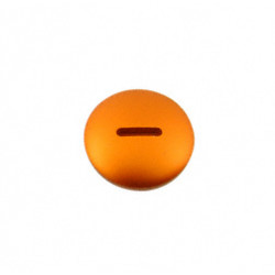 Verschlußschraube - Alu orange - (Kupplungseinstellung) - ohne O-Ring (MZA 10223)  - S51, S70, S53, S80, SR50, SR80, KR51/2