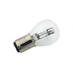 Biluxlampe 6V 15/15W BAX15D - Glühlampe mit kleinem Sockel (Markenlampe GLÜWO Germany)
