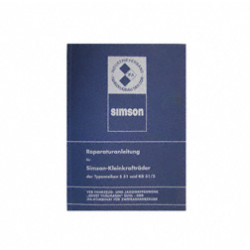Simson S51 KR51/2 Schwalbe Handbuch Reparaturanleitung Buch
