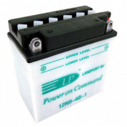 Landport-Batterie - 12N9-4B-1 - 12V 9,0 Ah - passend f. MZ ETZ 250, 251/301