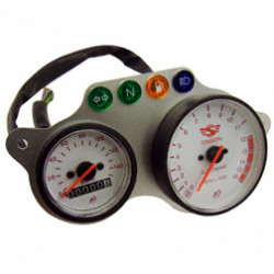 Anzeigeeinheit Facomsa - Tachometer + Drehzahlmesser - Simson 125