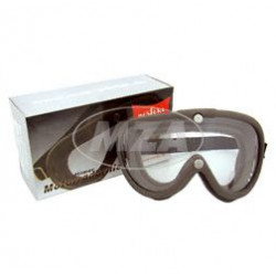  Motorradschutzbrille, DDR-Sportbrille - Modell "START" - mit einstellbarer Belüftung und gelber Scheibe!