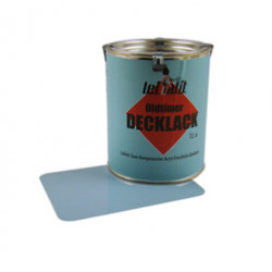 Lackfarbe Leifalit (Premium) Gletscherblau - 1 Liter-Dose