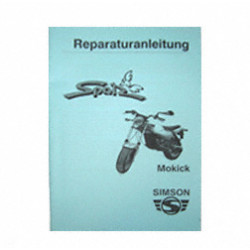 Reparaturanleitung Mokick Spatz MSA50 - Ausg. 2000
