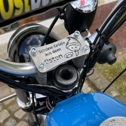  Simson Lenkerblech Lenkeraufnahme "Schöne Grüße aus dem Osten"