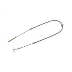 Bremsseil grau, mit Haken und Schmiernippel - Länge: 1043 mm - für TR150 Bremsseil grau, mit Haken und Schmiernippel - Länge: 1043 mm - für TR150
