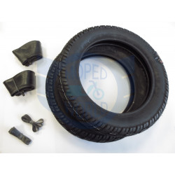  Reifen Set für Simson Roller SR50 SR80  Vee Rubber 3 x12  Schlauch  Felgenband